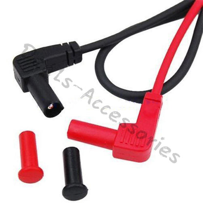 Multimeter Tweezers Capacitor Resistors Diodes Voltmeter Test Clip Meter Probe