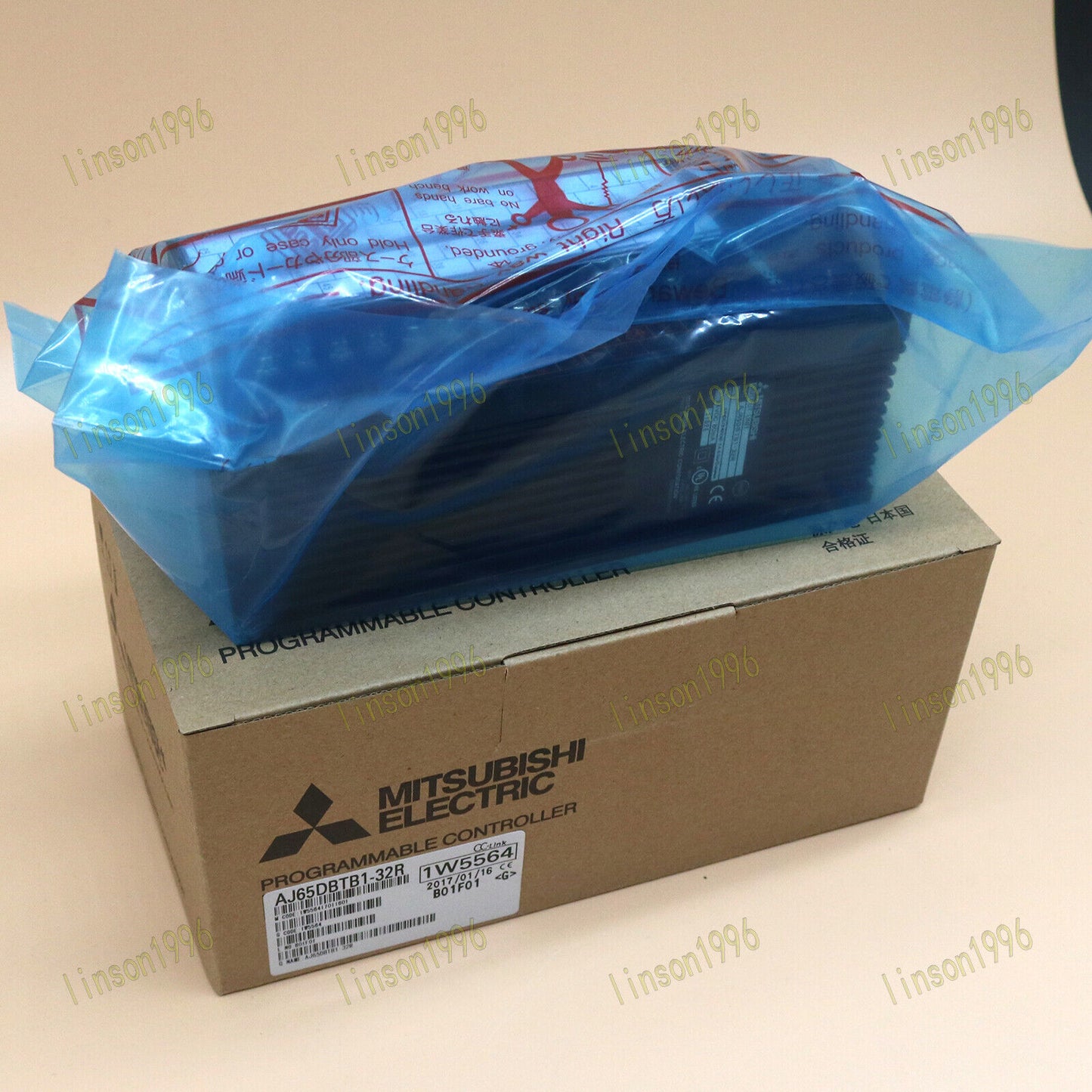 MITSUBISHI Melsec Link AJ65DBTB1-32R Terminal Block - MITSUBISHI