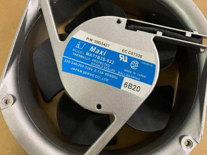 new 1pcs Maxi MA77B3S-922 220-240V 0.13A 17250 17cm AC cabinet fan - MAXI