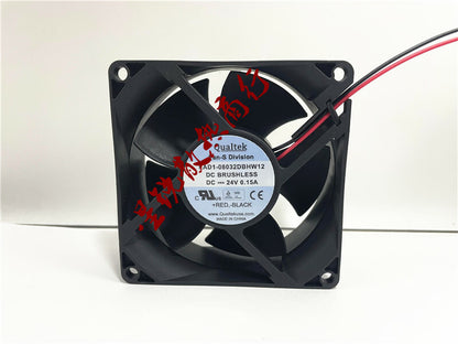 Qualtek Fan-SDivision FAD1-08032DBHW12 24V 0.15A inverter fan