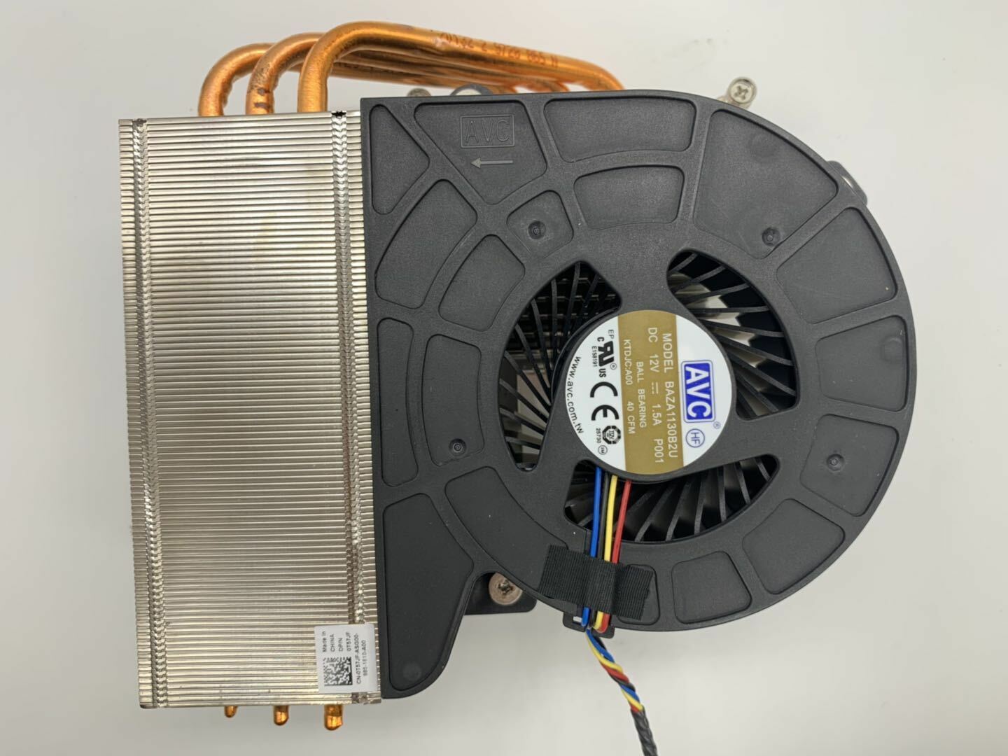 new for Dell T3630 Heatsink Fan KTDJC 0KTDJC T57JF 0T57JF