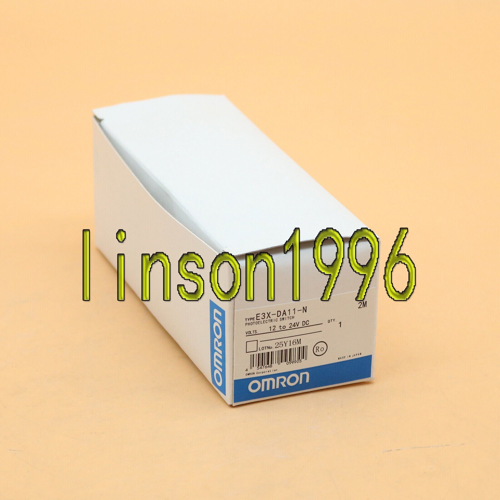 new ONE E3X-DA11-N E3X DA11 N 12-24VDC Omron Photoelectric Sensor - ONE
