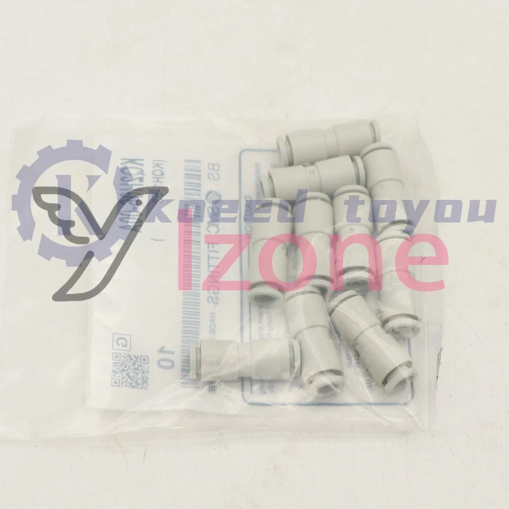 (10PCS/BOX) SMC KQ2H06-00A Push-In to Push-In Pneumatic Tubing Fitting