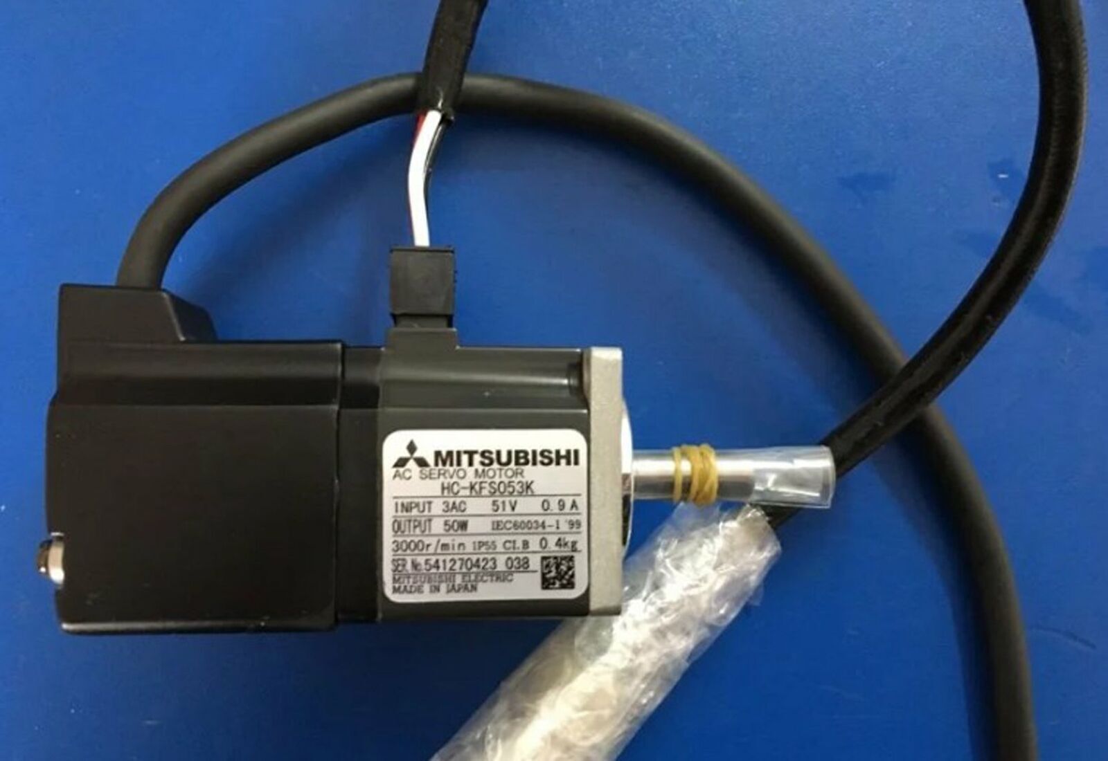 Mitsubishi servo motor HC-KFS053K tested in good condition - MITSUBISHI