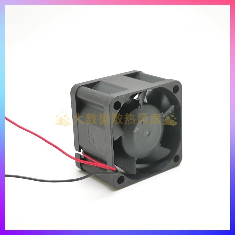 SJ SA120428BL 4028 DC12V 0.3A 4CM 2-Wire Inverter Cooling Fan