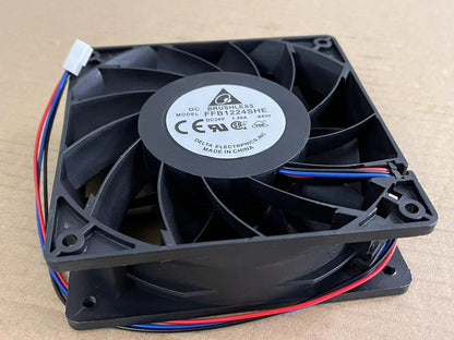 new Delta FFB1224SHE-BROO 24V 1.20A large air volume inverter cooling fan 12038