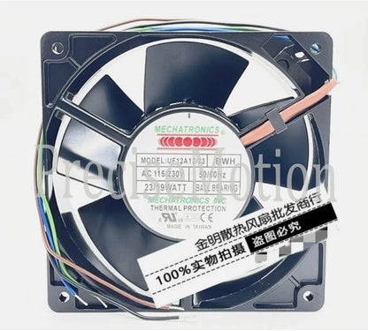 1PCS MECHATRONICS UF12A12/23 BWH 115V 230V Dual Voltage Axial Flow Cooling Fan.