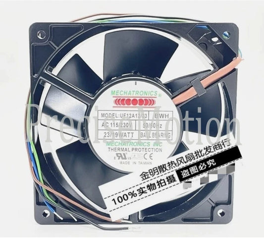 1PCS MECHATRONICS UF12A12/23 BWH 115V 230V Dual Voltage Axial Flow Cooling Fan.