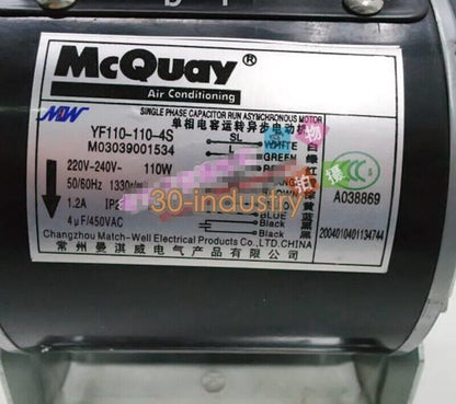 YF110-110-4S Air Conditioning Motor Accessories - 1 Piece - XYZ TECH