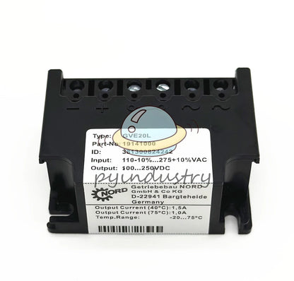 NORD Brake Rectifier GVE20L 19141000 110V-10%...275V+10%VAC 100...250VDC