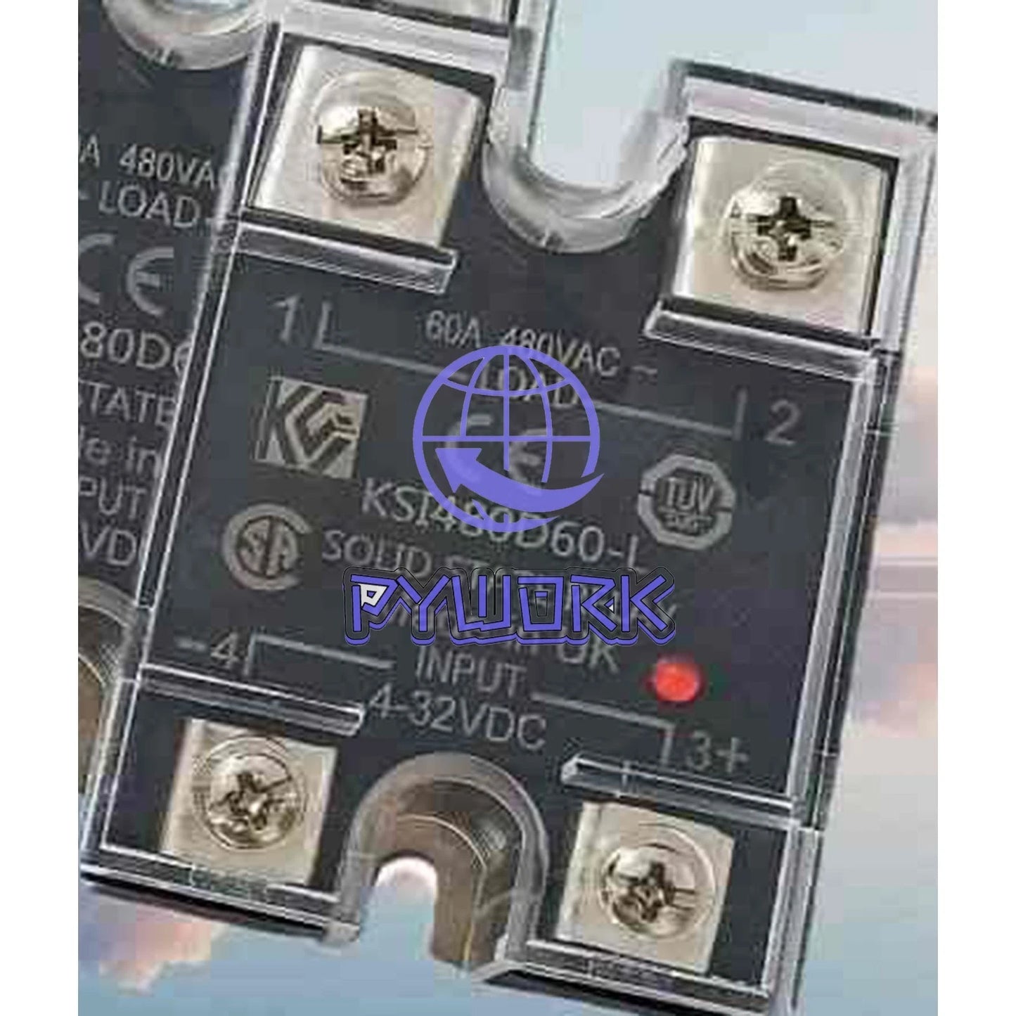 1pc KUDOM KSI480D60-L 60A 480VAC solid-state relay Quality assurance