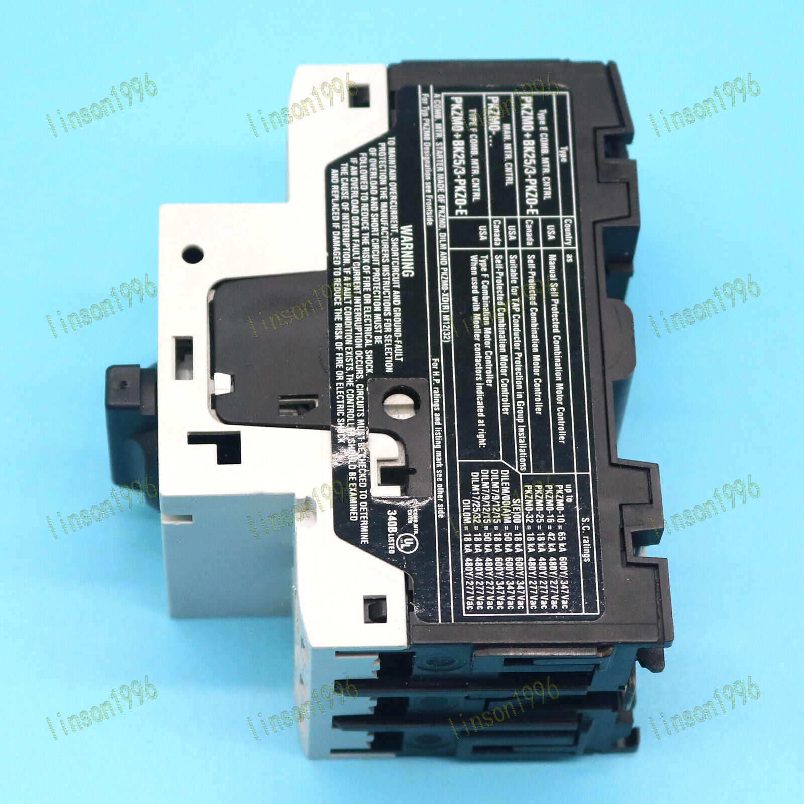 New Eaton Moeller Magnetic Circuit Breaker 10A - EATON