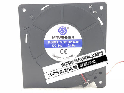 MRWINNER 12CM SJ12032B24H 24V 0.45A DC blower turbo cooling fan
