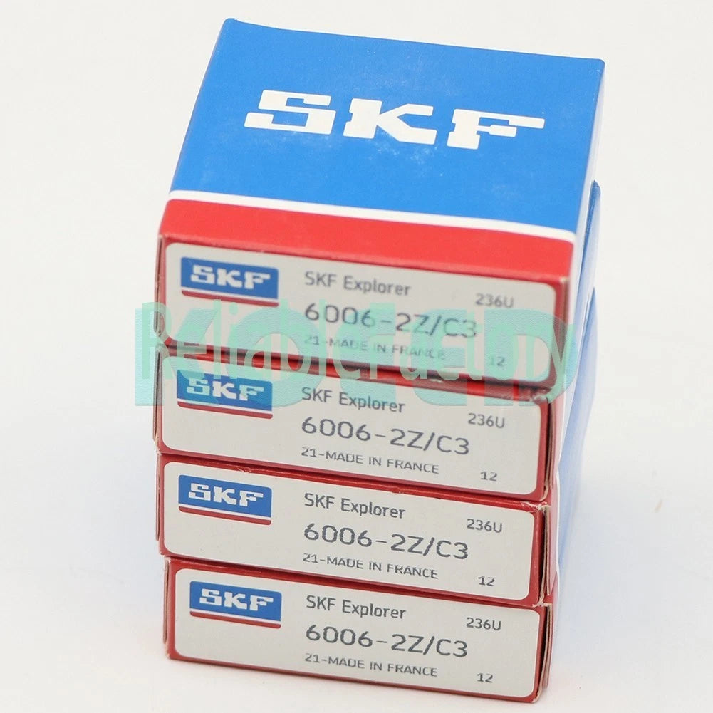 6006-2Z Deep Groove Ball Bearings 30x55x13 mm.