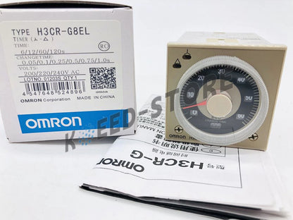 1PCS H3CRG8EL Omron H3CR-G8EL Twin Timer 200-240VAC
