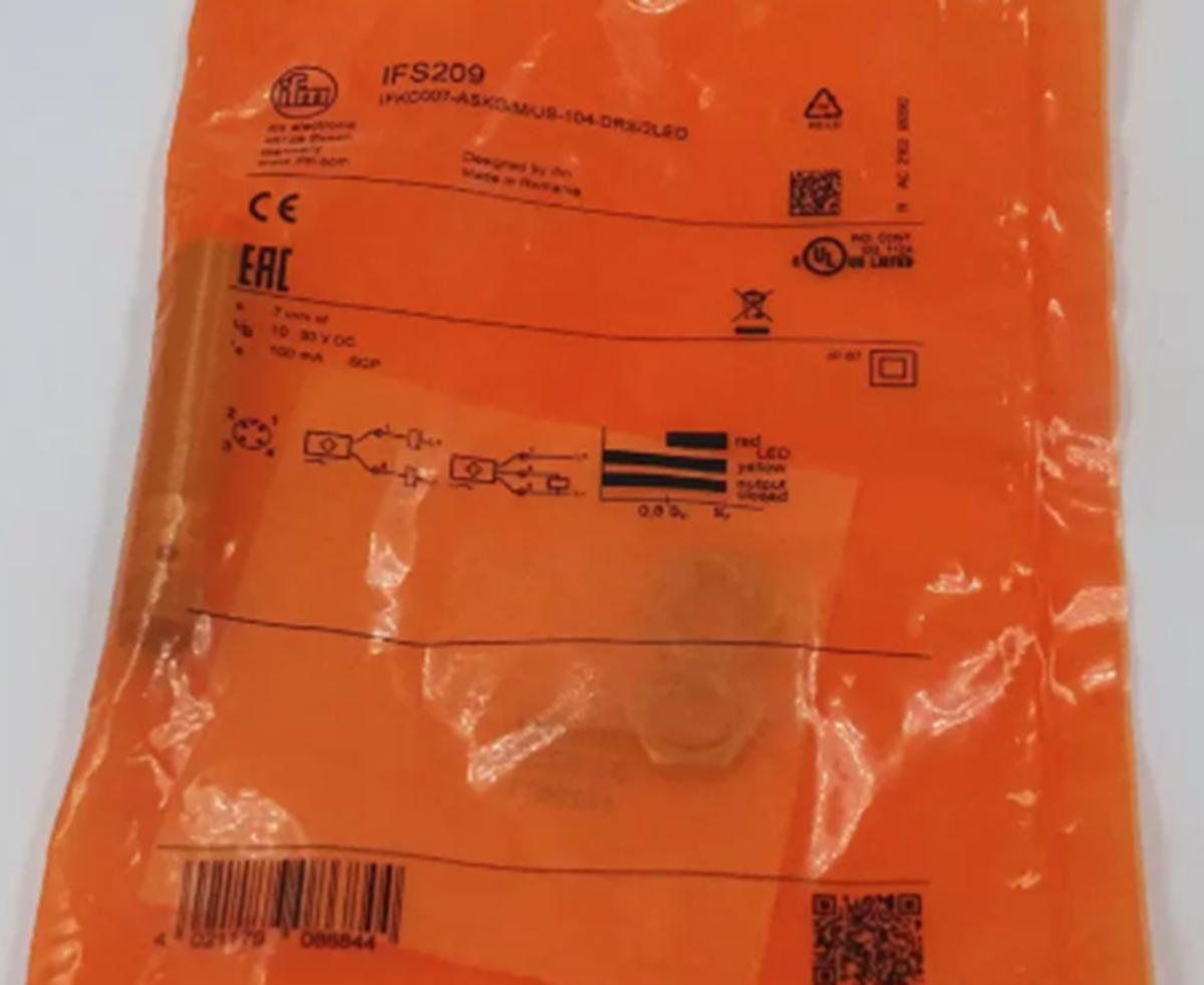 IFM IFS209 Inductive Sensor - High-Precision Magnetic Sensor Solution - IFM