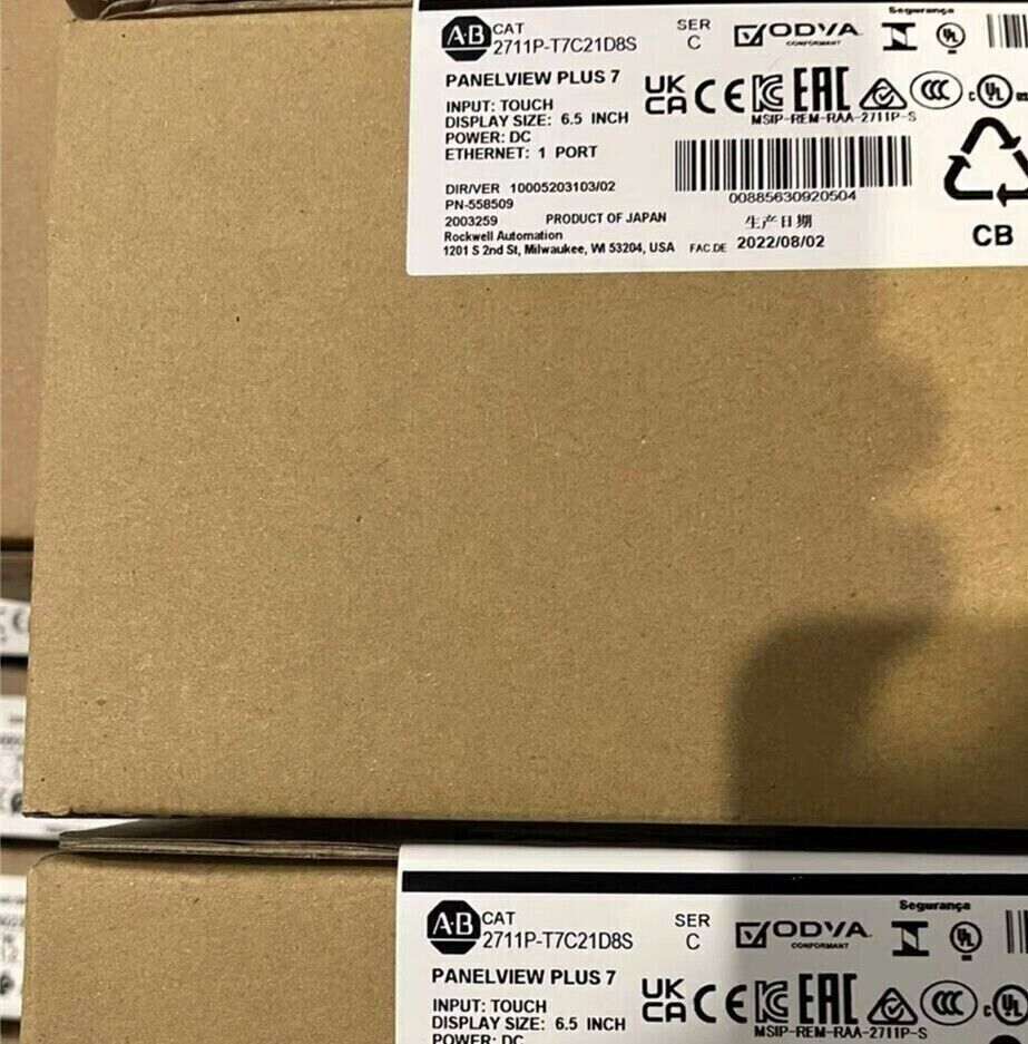 Allen Bradley 2711PT7C21D8S Panelview Plus 7 Terminal - ALLEN BRADLEY