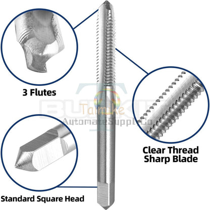 3/16"-32 UN Tap and Die Set Right Hand, 3/16 x 32 UN Thread Tap and Round Die