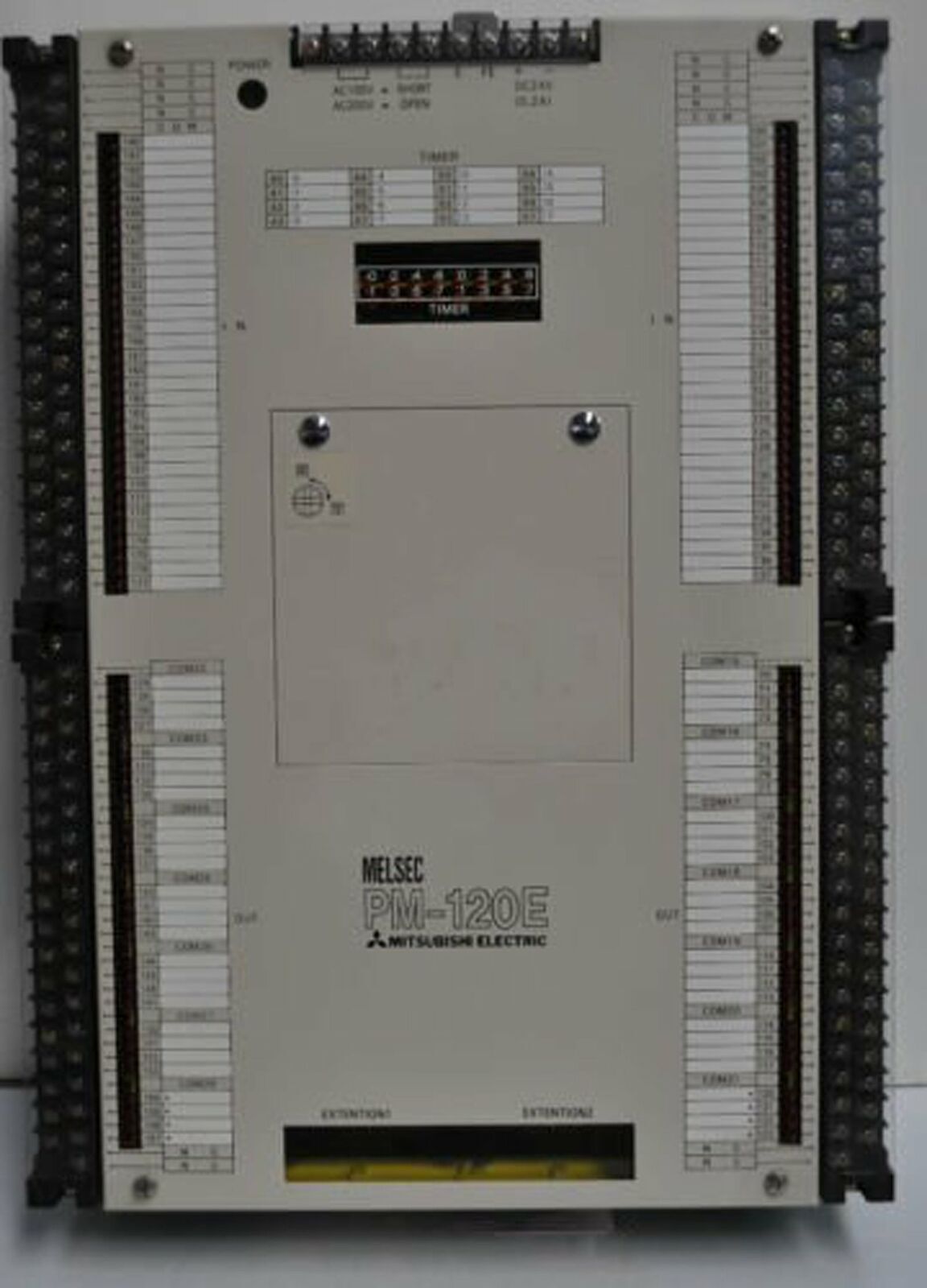 MELSEC PM-120E Panel - Good Condition - MITSUBISHI ELECTRIC MELSEC