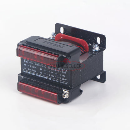 DELIXI Control Transformer BK-50VA 380V/220V to 220V/36V/24V/6V - DELIXI