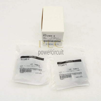 2PCS/Box PISCO RVUM6-6