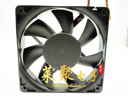 12025 DC12V 0.42A 12CM 3-Wire Inverter Cooling Fan - FOXCONN