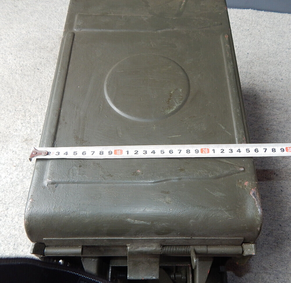 Used Russian BIG Metal Box (Empty) - Rare - RUSSIAN