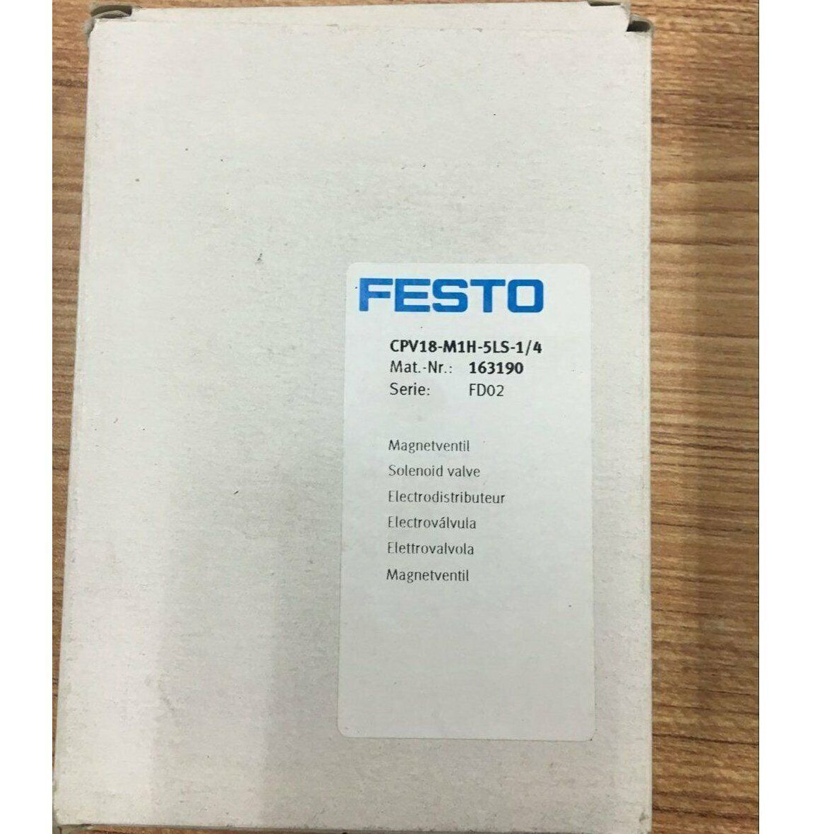 FESTO CPV18-M1H-5LS-1/4 Solenoid Valve - FESTO