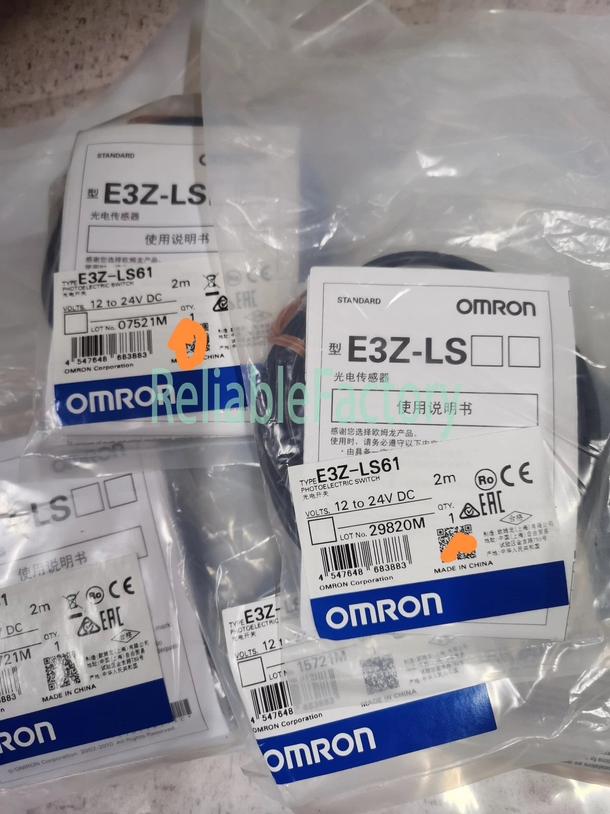 1pc free ship Omron E3Z-LS61