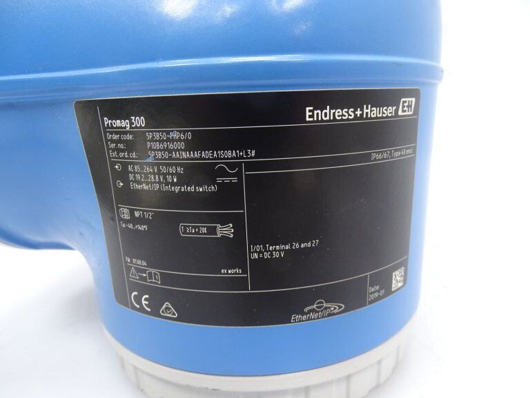 ENDRESS+HAUSER PROMAG 300 FLOW METER (USED) - HAUSER