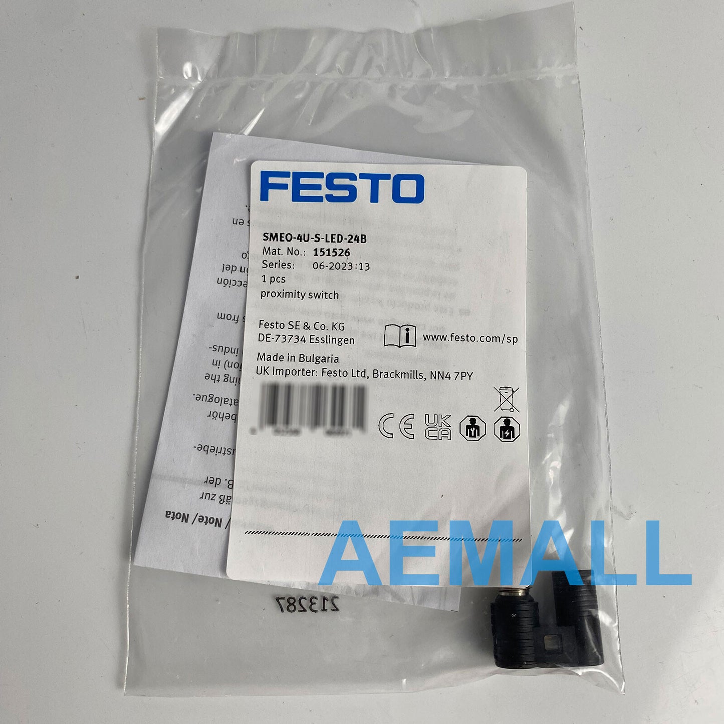 1pcs  Festo SMEO-4U-S-LED-24 B 151526 Proximity Sensor/Proximity Switch