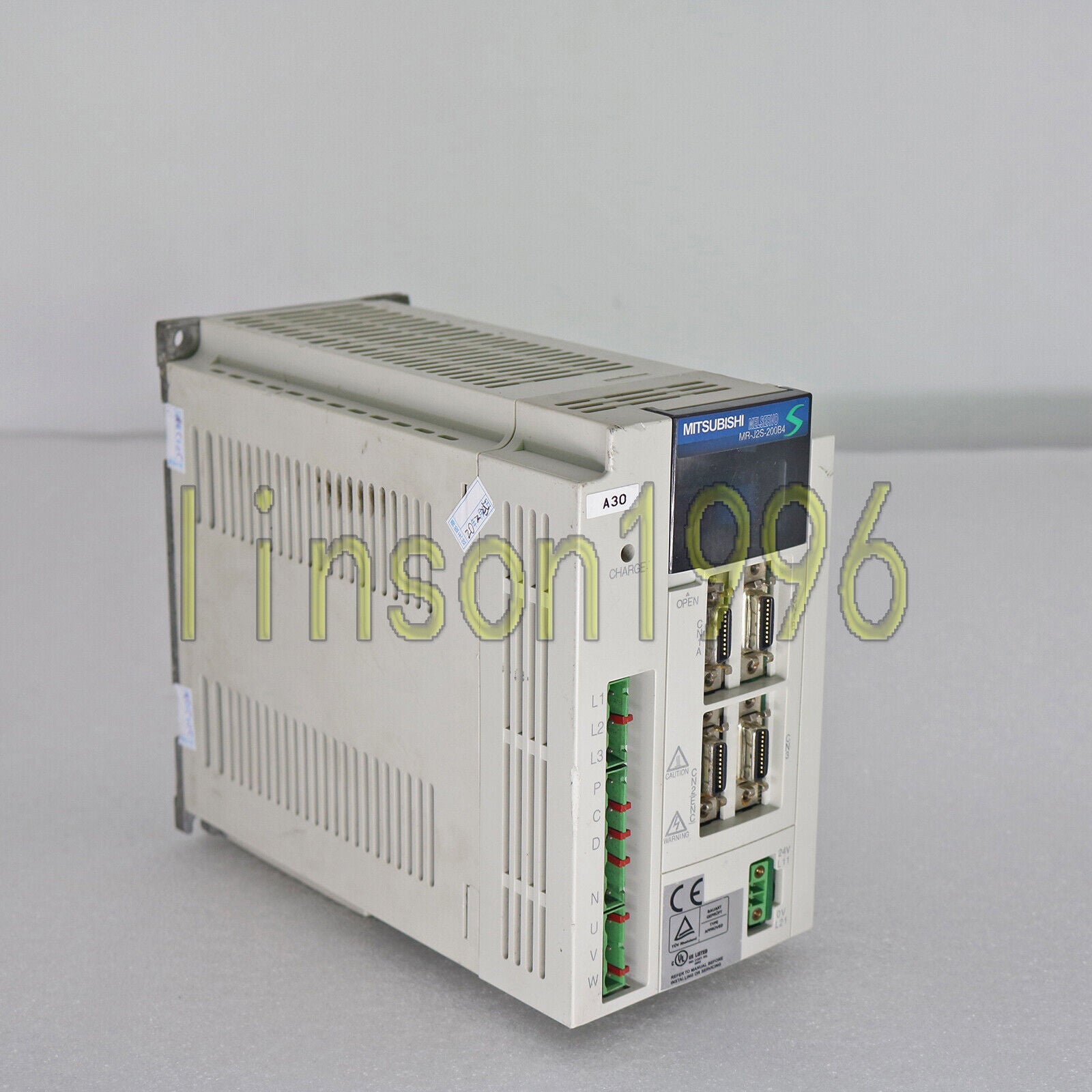 Used Mitsubishi MR-J2S-200B4 Servo Amplifier - MITSUBISHI