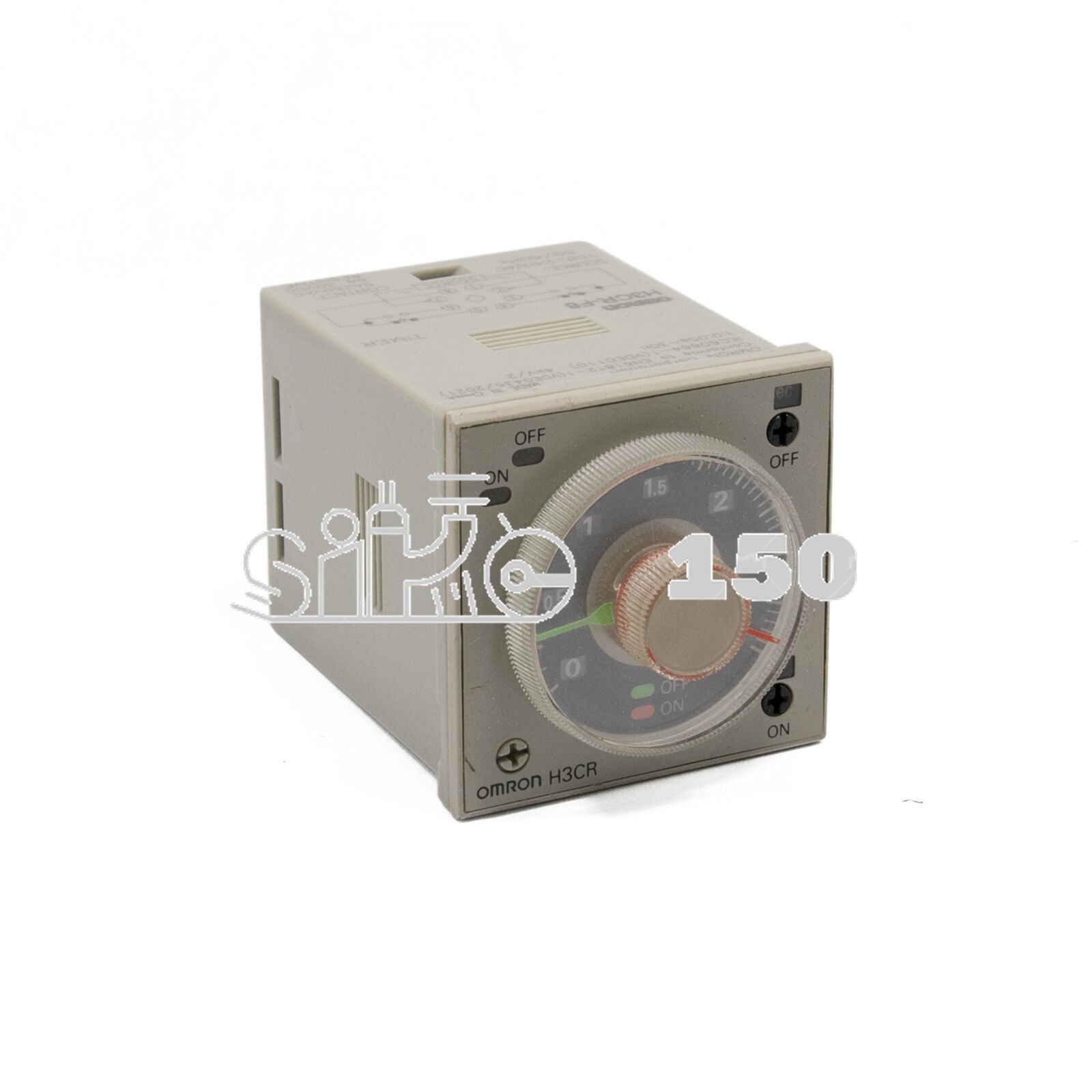 OMRON H3CR-F8 Twin Timer 100-240V AC Box - OMRON