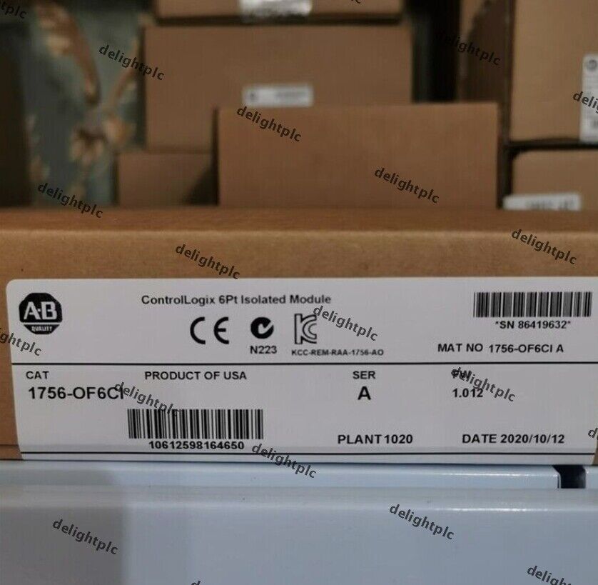 New Factory Sealed 1756-OF6CI ControlLogix Isolated Output Module - CONTROLLOGIX