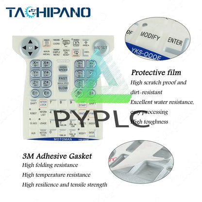 Plastic Case for Yaskawa DX100 JZRCR-YPP01-1 Touch Screen + Overlay + Display