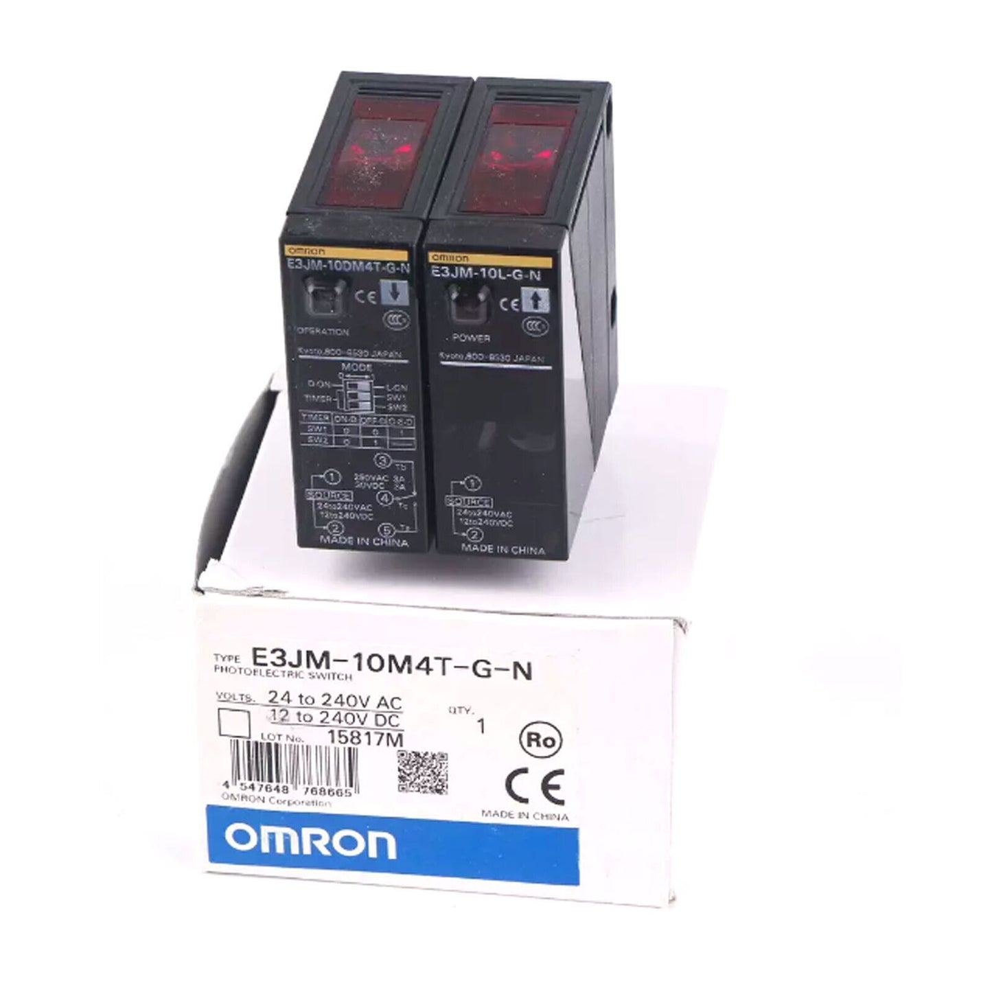 new OMRON E3JM-10M4T-G-N E3JM-10L-G-N Photoelectric Switch - OMRON