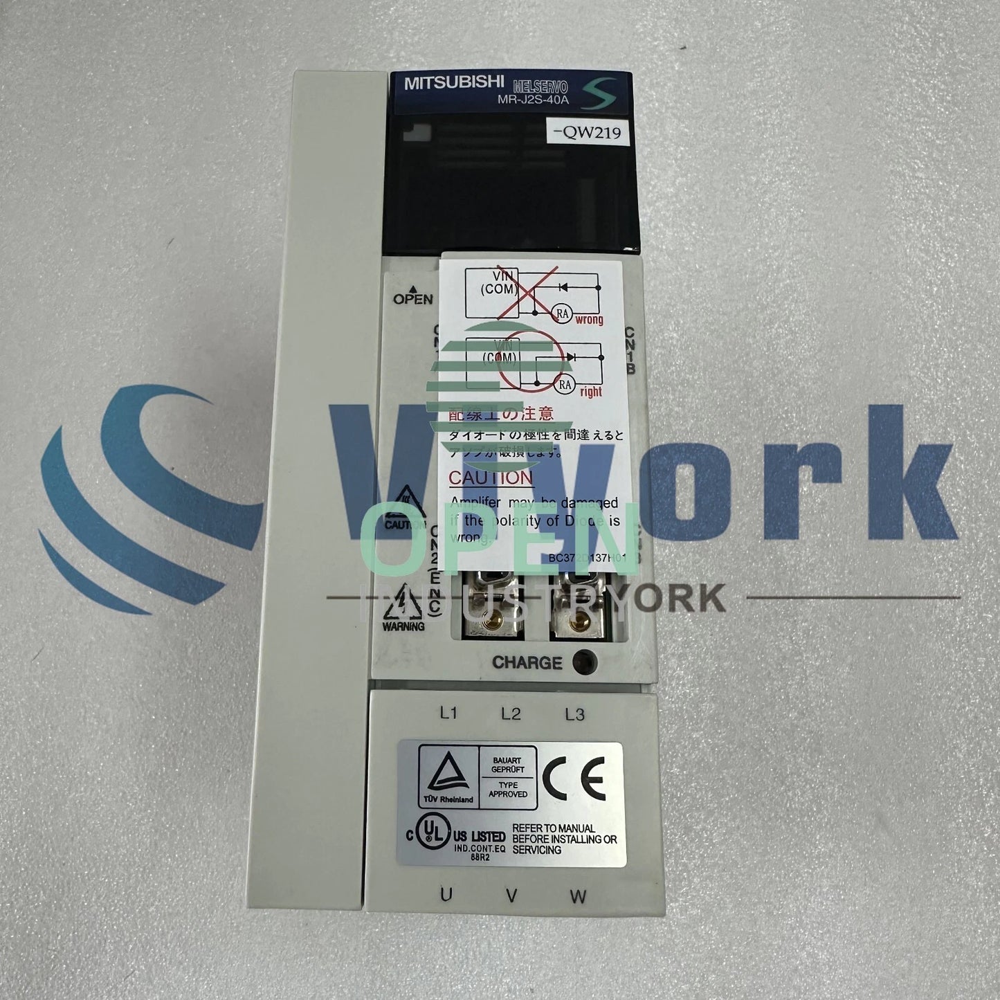 1PCS Mitsubishi MR-J2S-40A-QW219 SERVO AMPLIFIER