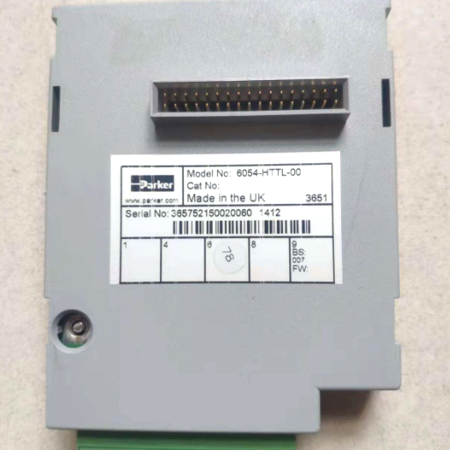 new PARKER 6054-HTTL-00 Inverter Coding - PARKER