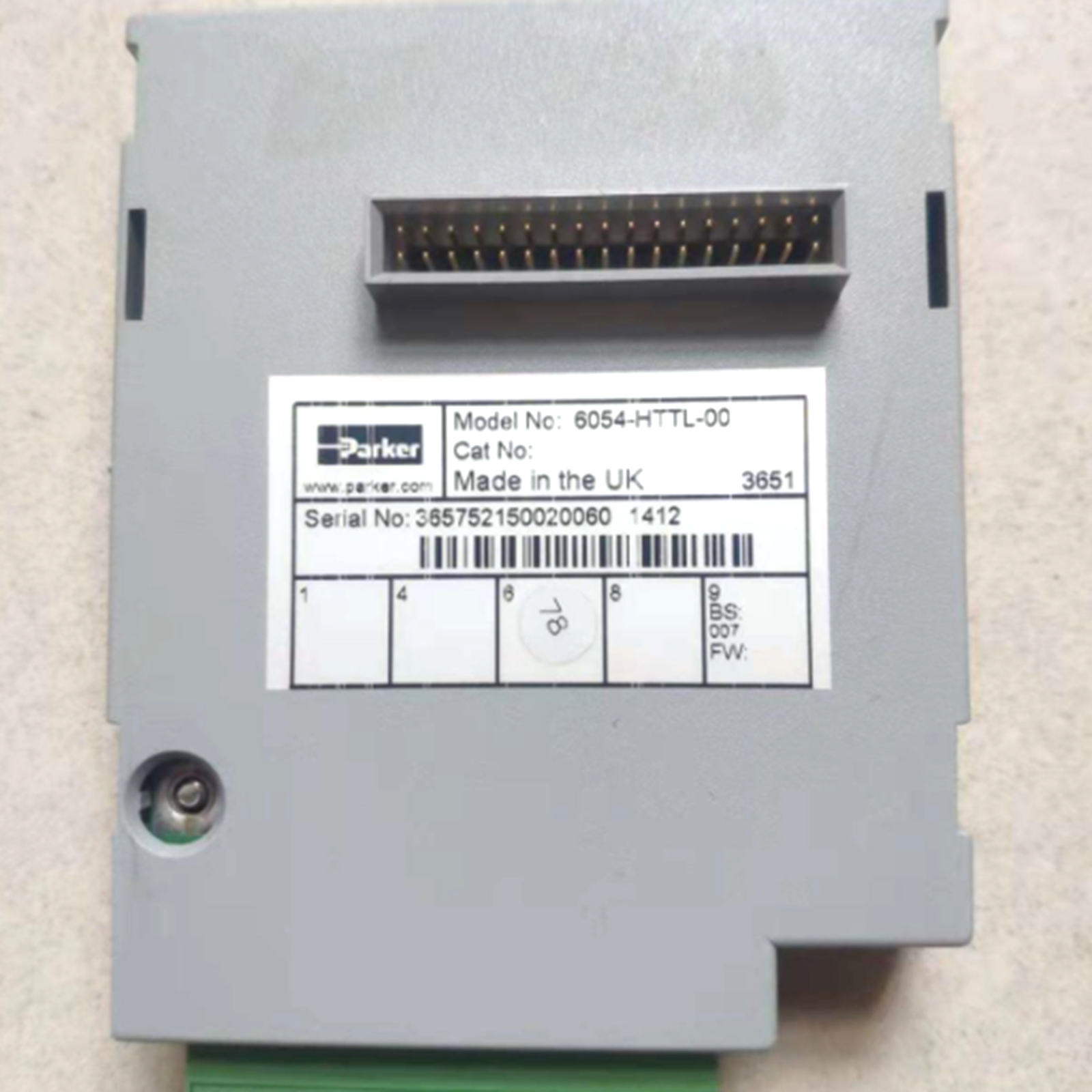 new PARKER 6054-HTTL-00 Inverter Coding