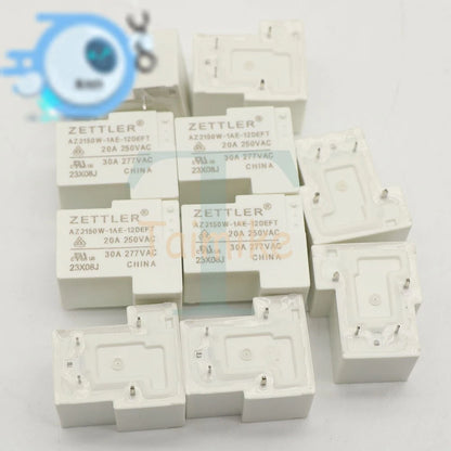 (10PCS) ZETTLER AZ2150W-1AE-12DEFT 12VDC Automotive Relay 20A 250VAC 4Pins~