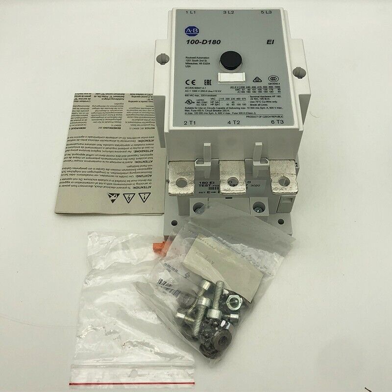 100-D180EA11 IEC 180A MCS D Contactors In Stock - KOEED