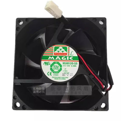 MAGIC MGA8012XB-025 DC12V 0.39A 2-Pin Silent Cooling Fan