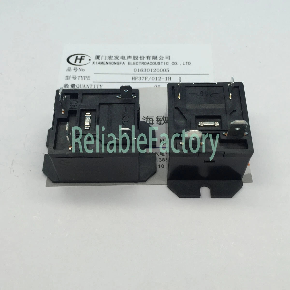 10PCS HF37F/012-1H 12VDC RELAYS HONGFA