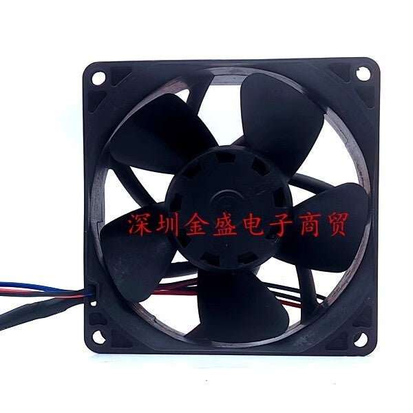 Delta QFR0824GHE-CE76 8038 DC24V 0.6A 80*80*38MM 3-Pin Inverter Cooling Fan