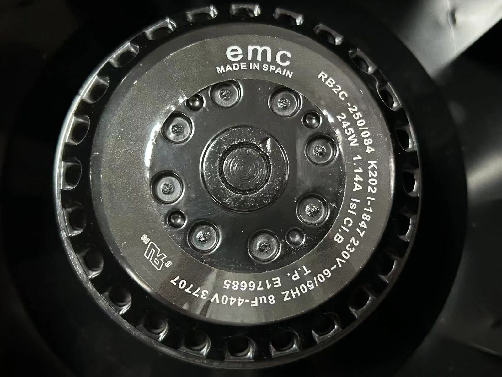 new 1PCS FOR EMC Centrifugal fans RB2C-250/084 K202 I-1847 230V 245W 1.14A - OMRON