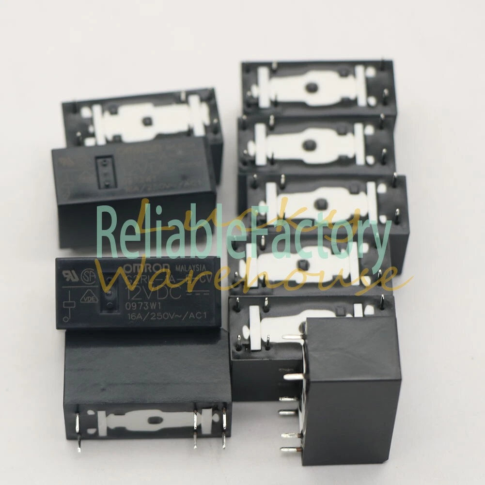 10PCS G2RL-1A-E-CV 12VDC Power Relay 12VDC 16A 6PIN