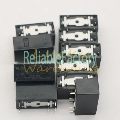 10PCS G2RL-1A-E-CV 12VDC Power Relay 12VDC 16A 6PIN