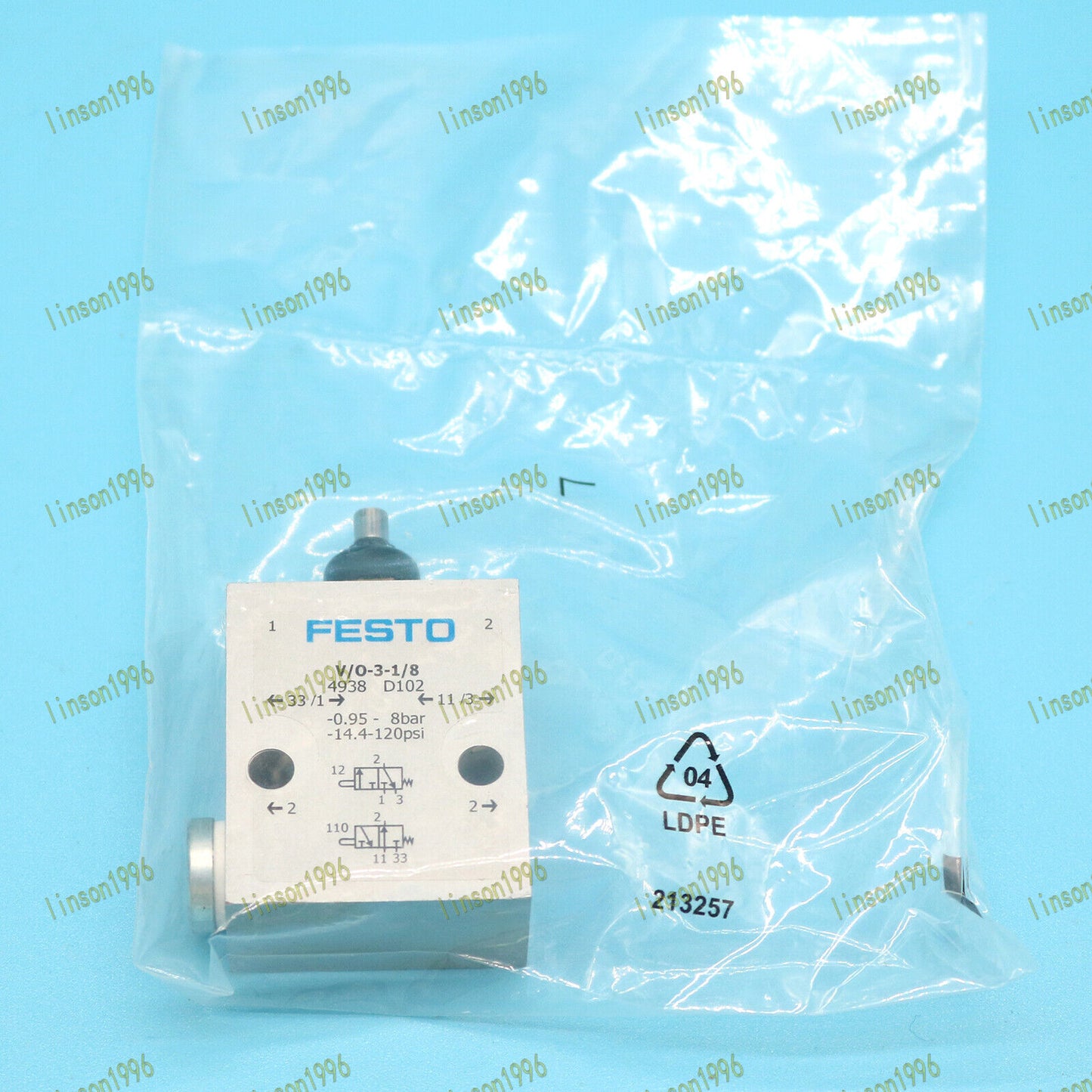 FESTO V/O-3-1/8 4938 Air Control Valve - FESTO
