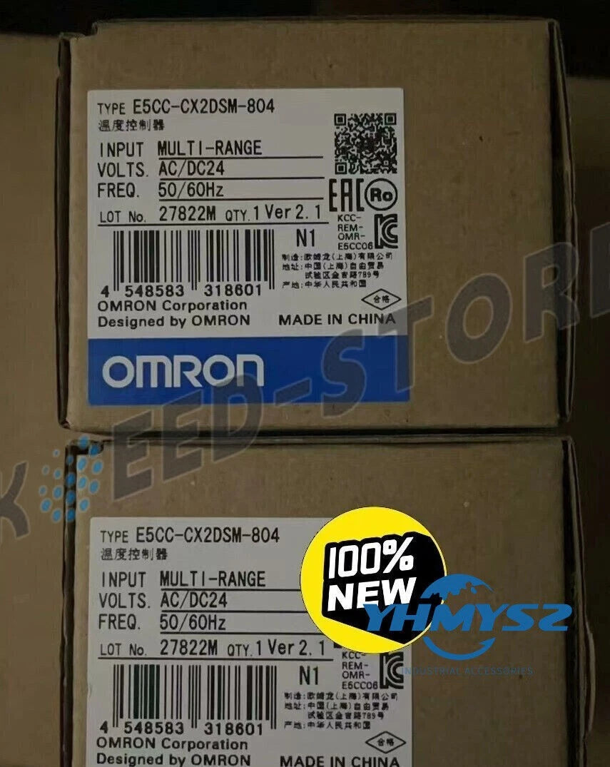 1PCS Omron E5CC-CX2DSM-804 Temperature Controller