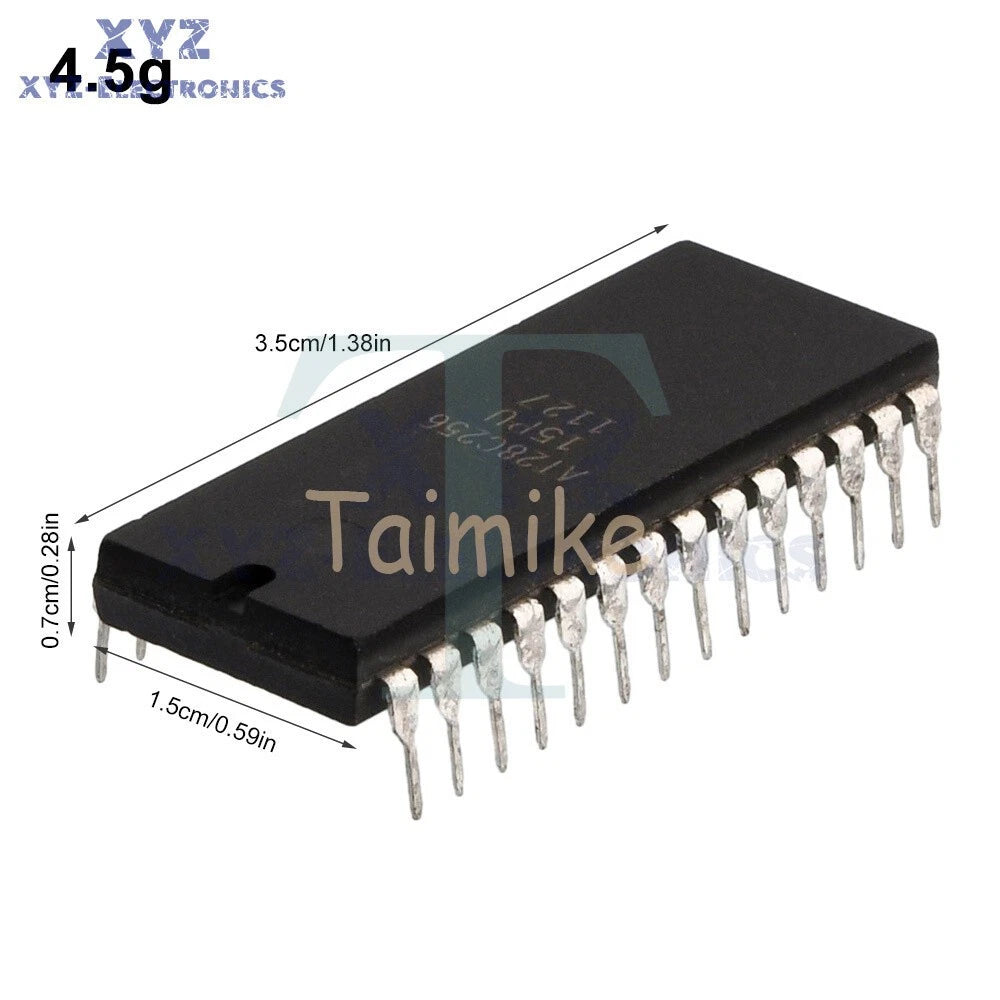 10Pcs EEPROM IC ATMEL DIP-28 AT28C256-15PU GOOD QUALITY 28Pin